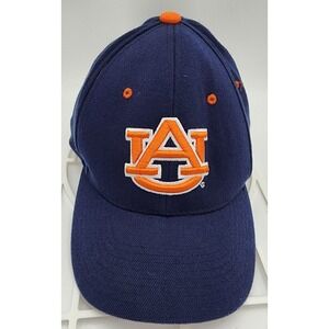 Auburn‎ University Tigers Zephyr Navy Fitted Stretch Baseball Cap Hat Adult M/L